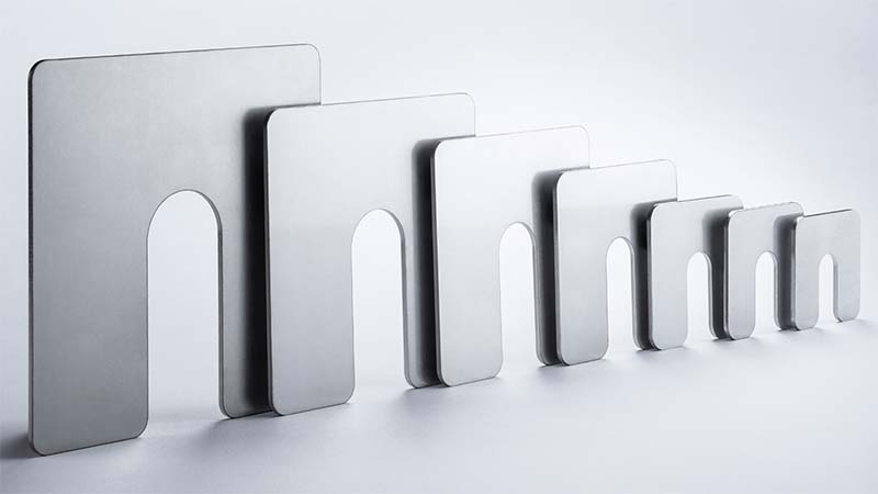 Unsere Standard-Passplatten peel-plate in verschiedenen Größen
